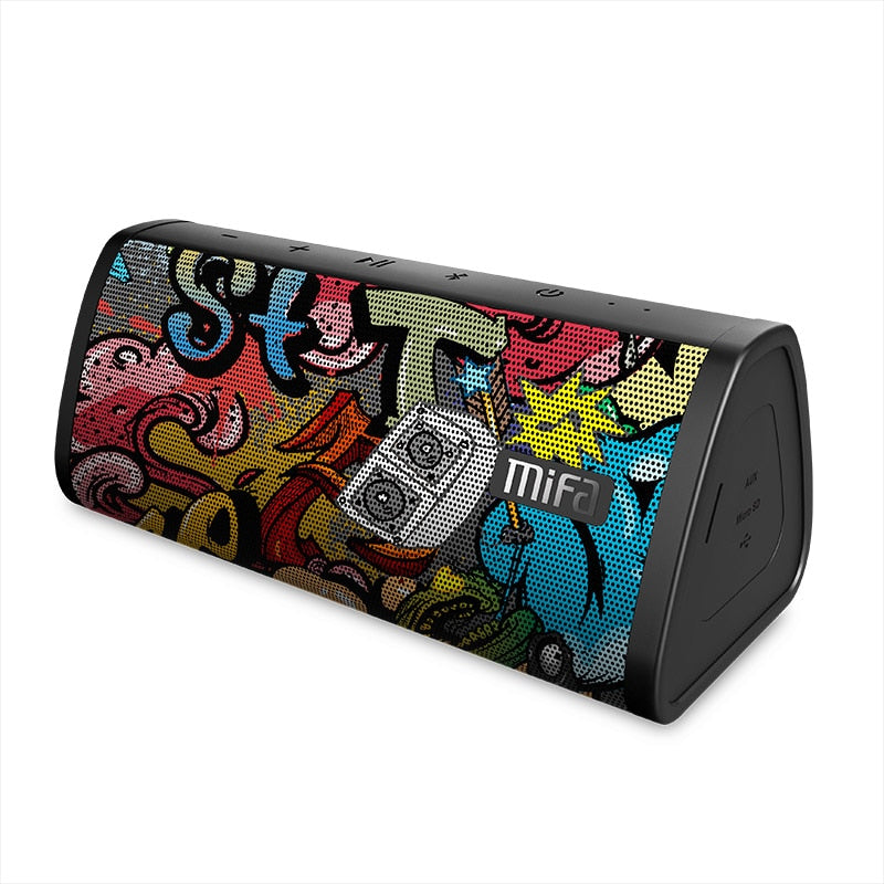 Black-Graffiti Bluetooth Speaker