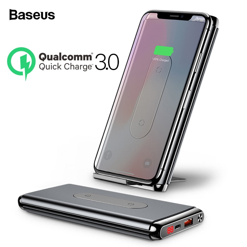 10000mAh Quick Charge 3.0 Power Bank